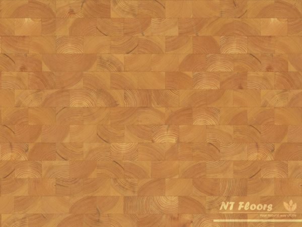 Holzpflaster Kiefer RE - Ansicht gerade - NT Floors Massivparkett für repräsentative Räume