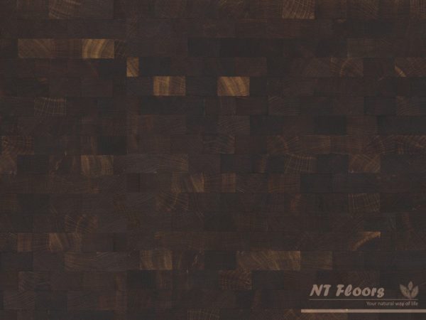 Holzpflaster Räuchereiche (europäisch) RE - Ansicht gerade - NT Floors Massivparkett für repräsentative Räume