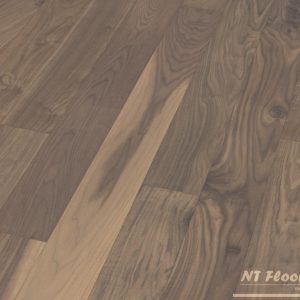 Massivholzdiele Nussbaum amerikanisch Eleganz-Natur - vorgeschliffen, naturbelassen roh - NT Floors Leipzig