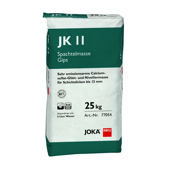 JOKA Spachtelmasse JK 11 - selbstverlaufende Gips Spachtelmasse für Schichtdicken bis 12mm - NT Floors Parkett & Dielenmanufaktur Leipzig