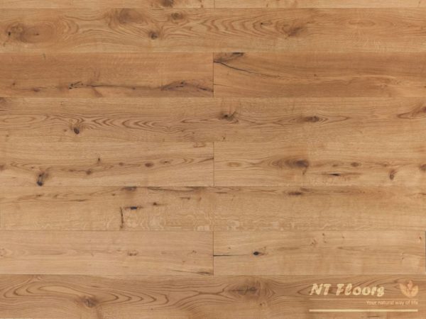 NT Floors Landhausdiele Eiche Country - gebürstet, farblos natur endgeölt