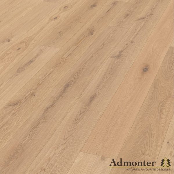 Admonter Landhausdiele Eiche WEISS basic – Bild 3