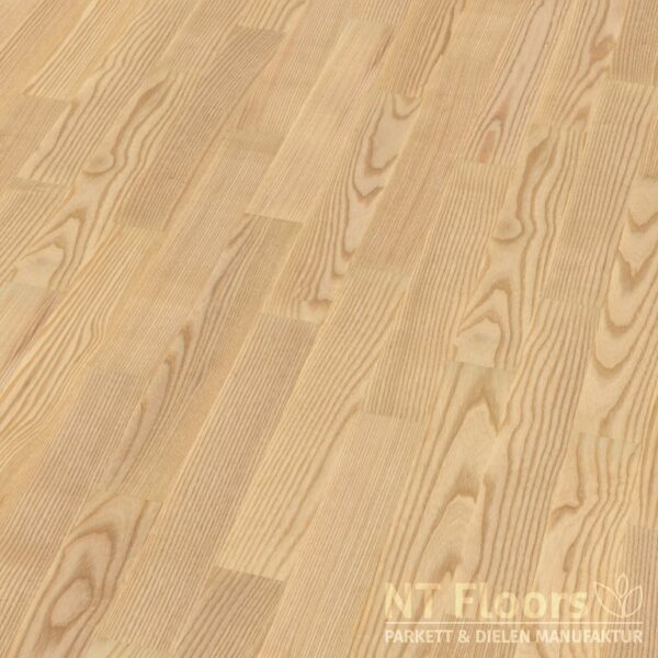 Stabparkett Esche 15mm - Select-Natur, geschliffen geölt 15 x 500 x 70mm - NT-Floors Parkett & Dielenmanufaktur Leipzig