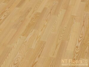 Stabparkett Esche Select-Natur, gebürstet natur geölt - 15/22 x 500 x 70mm - NT-Floors Parkett & Dielenmanufaktur Leipzig