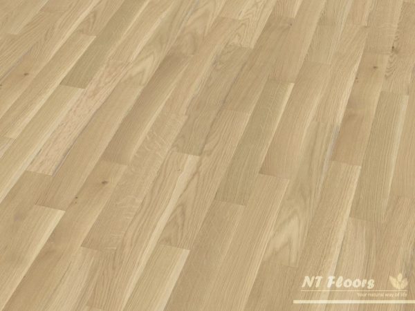 Stabparkett Eiche Objekt - 15-22mm - gehobelt, naturbelassen Perspektive - NT Floors Massivparkett