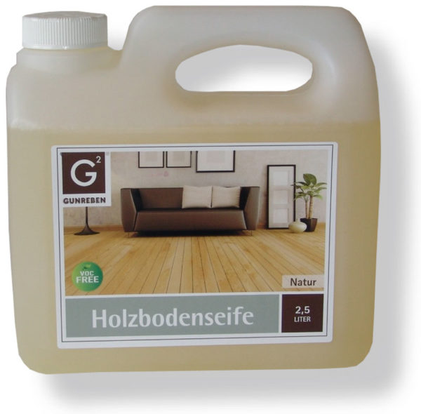 Parkett Holzbodenseife natur - NaBo Parkett Zubehör - zur Reinigung und Unterhaltspflege natur geölter Holzböden sowie Grundbehandlung von Weichhölzern