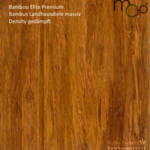 Bamboo Elite Premium Density gedämpft – Moso Bambus Landhausdielen - geschliffen, lackiert mit Klick-System - NaBo Parkett Bambusboden Leipzig