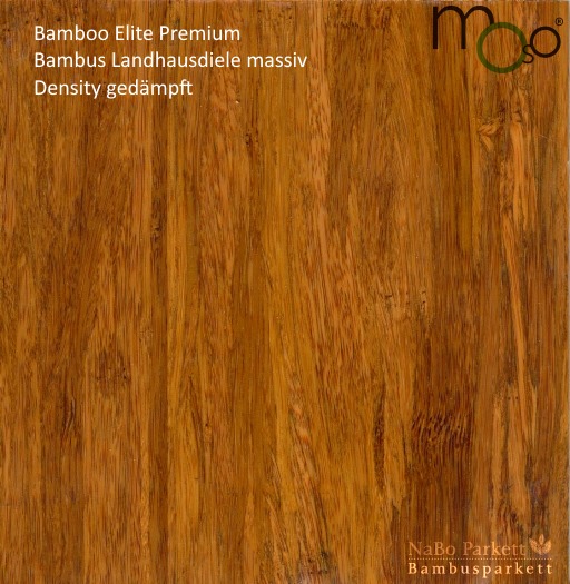 Bamboo Elite Premium Density gedämpft – Moso Bambus Landhausdielen - geschliffen, lackiert mit Klick-System - NaBo Parkett Bambusboden Leipzig