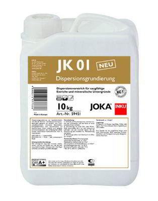 JOKA Dispersionsgrundierung JK 01 - Grundierung für saugende Untergünde vor Spachtelarbeiten - NaBo Parkett Zubehör Leipzig