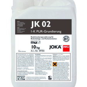 JOKA Reaktionsharz Grundierung JK 02 1K PU - Grundierung für saugende Untergünde, Holzdielen, Span- und OSB-Platten vor Spachtelarbeiten sowie zur Absperrung bis 3CM% - NaBo Parkett Zubehör Leipzig