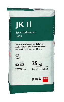 JOKA Spachtelmasse JK 11 - selbstverlaufende, sehr emissionsarme Gipsspachtelmasse für Schichtdicken bis 12mm - NaBo Parkett Zubehör Leipzig