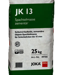 JOKA Spachtelmasse JK 13 - selbstverlaufende Zement Spachtelmasse für Schichtdicken bis 15mm - NaBo Parkett Zubehör Leipzig