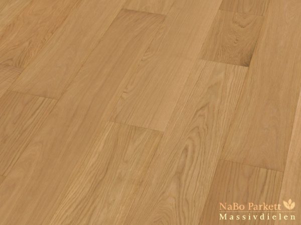 Eiche Massivdielen Eleganz 15/22mm - natur geölt + geschliffen - NaBo Parkett Leipzig