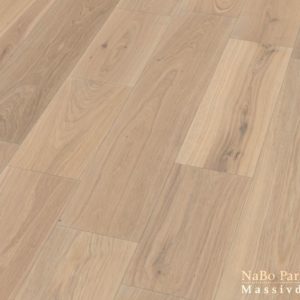 Eiche Massivdielen Natur 15/22mm - weiß (15%) geölt - NaBo Parkett Leipzig