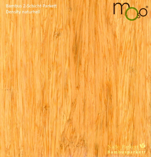 Bambus 2-Schicht-Parkett Density naturhell – Moso bamboosupreme - lackiert oder vorgeölt - NaBo Parkett Bambusboden Leipzig