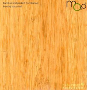 Bambus Stabparkett Density naturhell – Moso purebamboo - geschliffen, lackiert - NaBo Parkett Bambusboden Leipzig