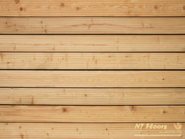 Holz Terrassendiele Lärche sibirisch AB - genutet - naturbelassen roh