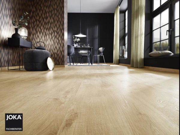JOKA Laminatboden Metropol - 1-Stab Landhausdielen Design Oak timeless - Ambiente