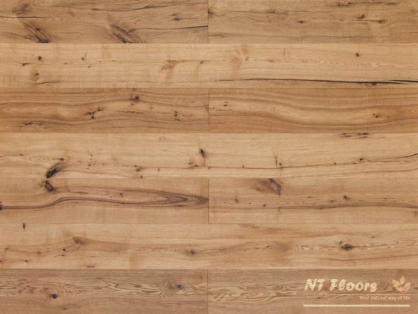 NT Floors Landhausdiele Eiche Country LIFE - gebürstet, farblos natur endgeölt