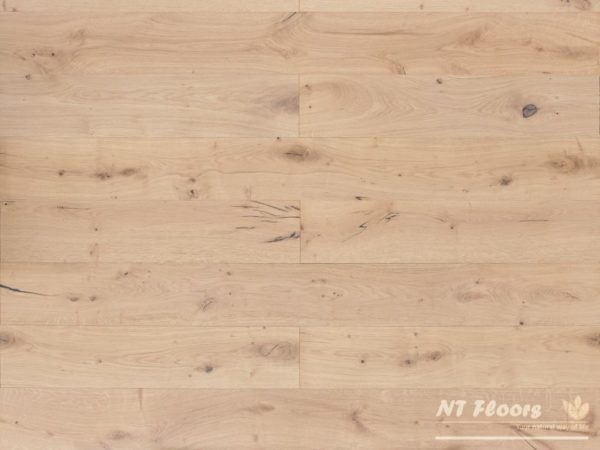 NT Floors Landhausdiele Eiche Country weiß - gebürstet, weiß natur endgeölt