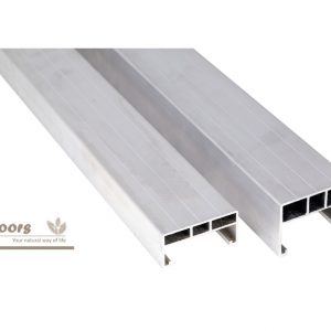 Aluminium Unterkonstruktion für Holz und WPC Terrassen - 26/40 x 60 x 4000mm - NT Floors