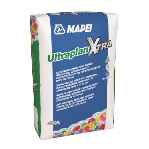 Mapei Spachtelmasse Ultraplan Xtra - zementär Spachteln von 1,0 - 20,0mm (gestreckt bis max. 50mm) unter PVC-, Linoleum, Kork, Parkett + Massivholzdielen - NT Floors Parkett & Dielenmanufaktur Leipzig
