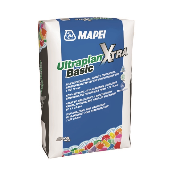 Mapei Spachtelmasse Ultraplan Xtra Basic - zementär Spachteln von 1,0 - 10,0mm unter PVC-, Linoleum, Kork + Mehrschicht Parkett Böden - NT Floors Parkett & Dielenmanufaktur Leipzig