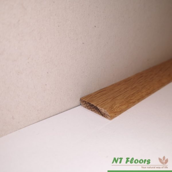 Flachleiste Eiche massiv - 6x24mm - NT Floors Massivholzleiste lackiert und geölt