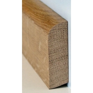 Massivholzleiste 16x60mm - Eiche, Buche, Esche + Nadelholz - NT Floors Massivholzleiste roh, lackiert, geölt + deckend weiß lackiert