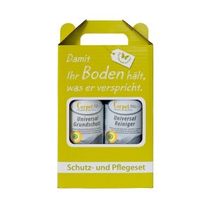 Kork Pflegebox Hartwachsöl - Kork Parkett Grundschutz + Reiniger im Set - Korkfußboden Pflegemittel by Naturboden & Türen Fründ Leipzig