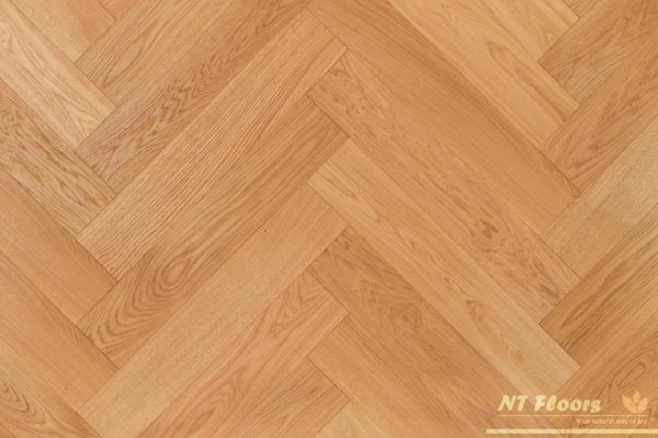 NT Floors 2-Schicht Fertigparkett Eiche Fischgrät Eleganz - natur vorgeölt