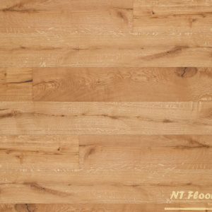 NT Floors Landhausdiele Eiche Rustikal XL - gebürstet farblos vorgeölt (American Wood Oil)