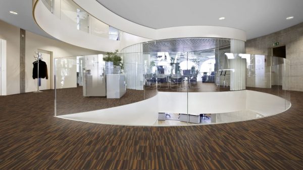 Mosaikparkett Räuchereiche Cappuccino - Parallel - Ambiente Büro - NT Floors Leipzig
