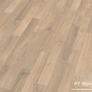 Stabparkett Eiche Naturell - 15-22mm - geschliffen, weiß vorgeölt Perspektive - NT Floors Massivparkett