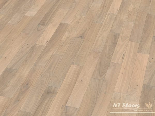 Stabparkett Eiche Naturell - 15-22mm - geschliffen, weiß vorgeölt Perspektive - NT Floors Massivparkett