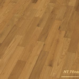 Stabparkett Eiche Naturell gebürstet, farblos geölt - 10/15/22x60-80x320-600mm - NT Floors Massivparkett
