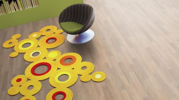 Stabparkett Eiche Select-Natur - 15-22mm, Ambiente - geschliffen, weiß vorgeölt - NT Floors Massivparkett