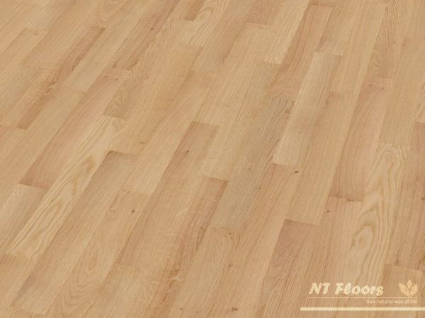 Stabparkett Eiche Select-Natur - geschliffen, farblos geölt, Perspektive - NT Floors Massivparkett