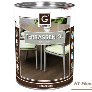 Terrassenöl Thermoesche - pigmentiertes Öl für den Außenbereich - NT Floors