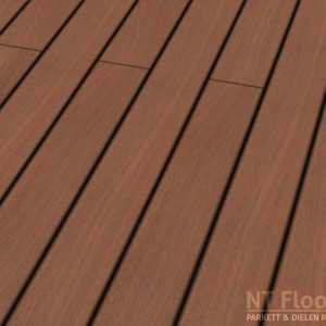 Holz Terrassendiele Cumaru 21x120mm PRIME glatt KD - Sichtseite glatt - NT Floors Leipzig
