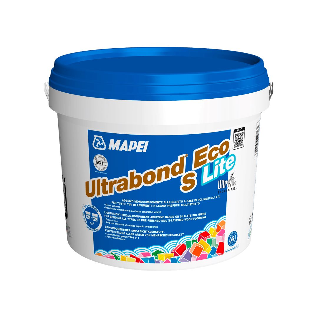 Parkettklebstoff Mapei Ultrabond Eco S Lite - besonders für Mehrschichtparkett geeignet