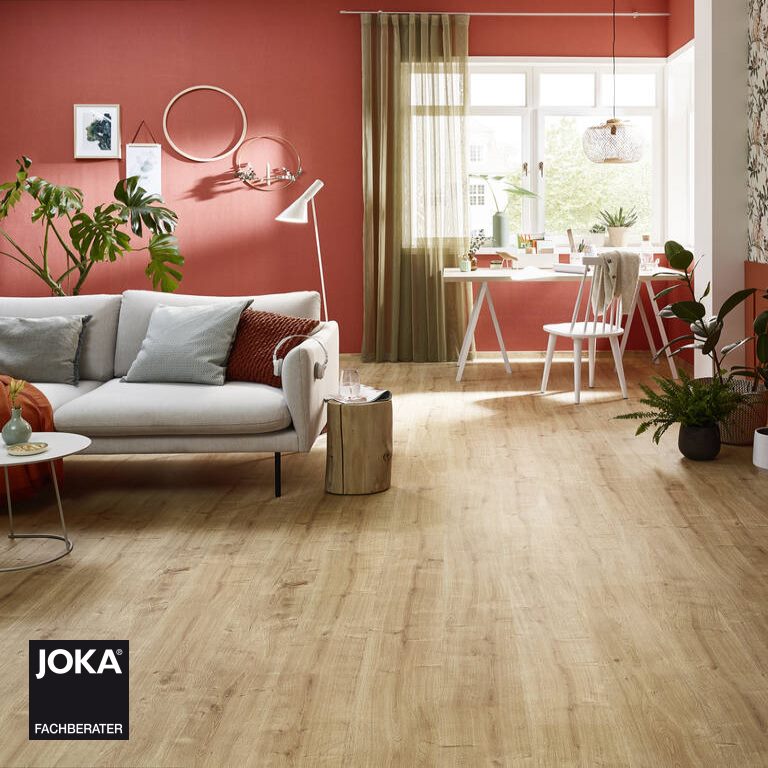 JOKA Laminatboden Madison - 1-Stab Landhausdielen Design Oak cottage