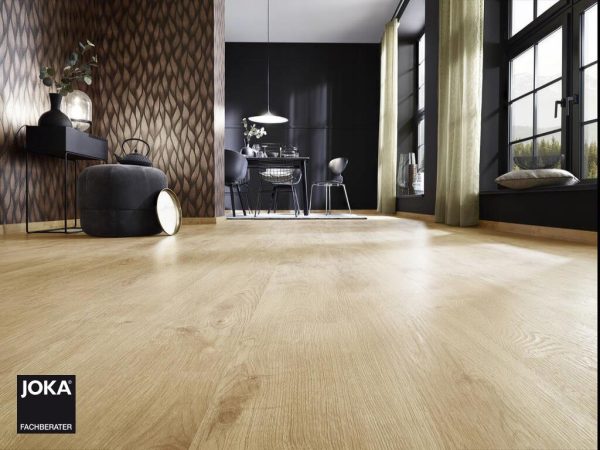 JOKA Laminatboden Manhattan - 1-Stab Landhausdielen Design Oak timeless - Ambiente