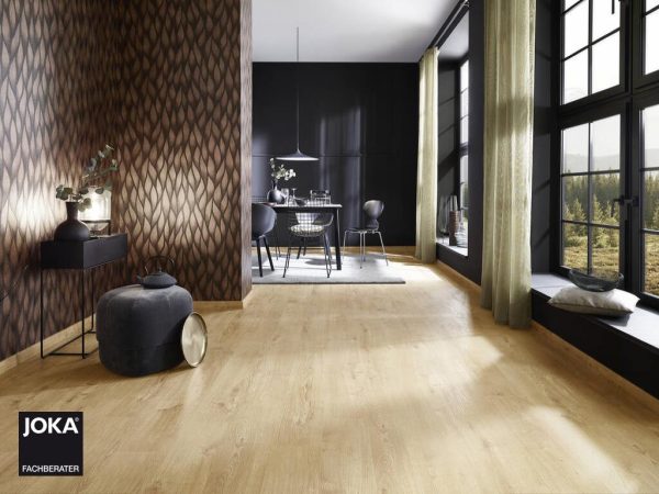 JOKA Laminatboden Manhattan - 1-Stab Landhausdielen Design Oak timeless - Ambiente