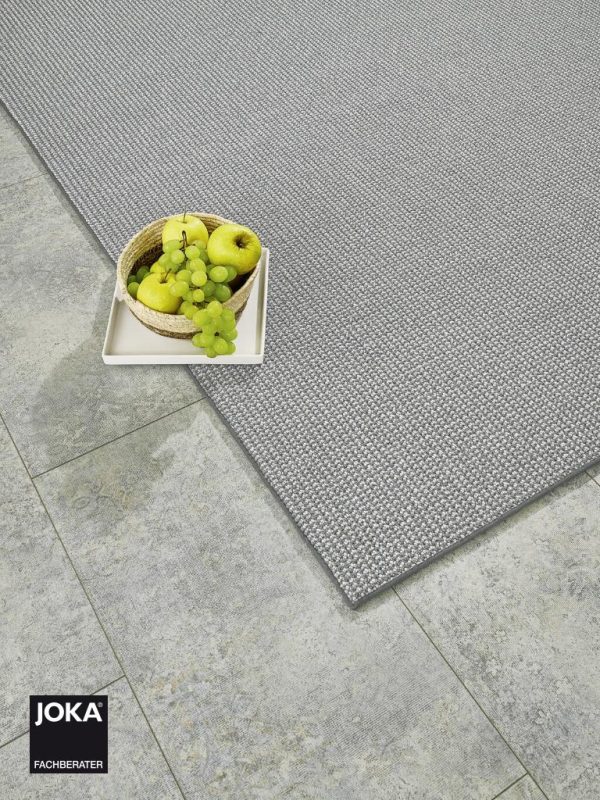 JOKA Laminatboden Skyline - Linen grey 5800 - Fliesendiele mit V5 Fase - Ambiente