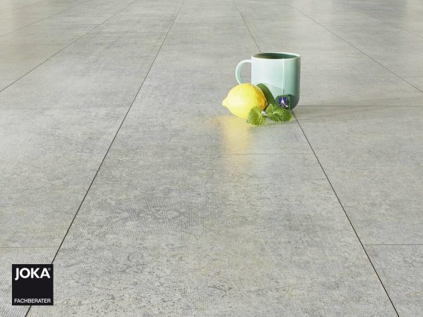 JOKA Laminatboden Skyline - Linen grey 5800 - Fliesendiele mit V5 Fase - Ambiente
