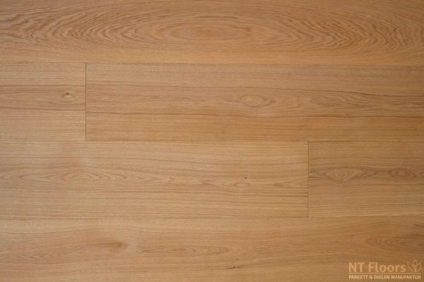 NT Floors Landhausdiele Eiche Eleganz XL - geschliffen oder gebürstet - farblos vorgeölt (American Wood Oil)
