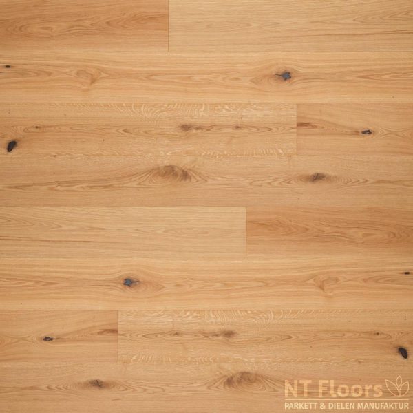 NT Floors Landhausdiele Eiche Markant XL - 3-Schicht Diele 5G-C Klick - geschliffen oder gebürstet, farblos vorgeölt (American Wood Oil)