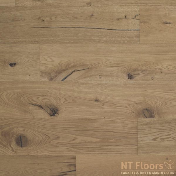 NT Floors Landhausdiele Eiche CountryX- LARGE - gebürstet - naturbelassen roh
