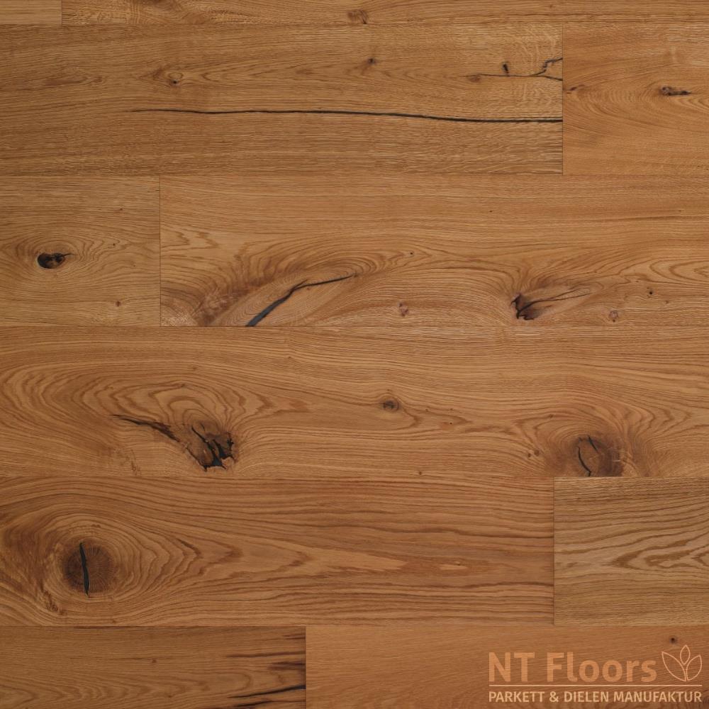 NT Floors Landhausdiele Eiche Country LARGE - gebürstet - American Wood Oil vorgeölt